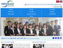 Tablet Screenshot of luatvietan.vn